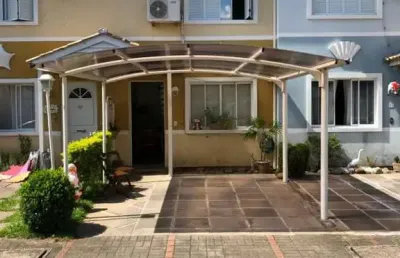 Casa em condomínio fechado com 3 quartos à venda na avenida santos ferreira, --, marechal rondon, canoas por r$ 479.000