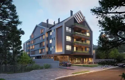 Apartamento com 2 quartos à venda na rua dona carlinda, --, centro, canela por r$ 946.857