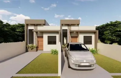 Casa com 2 quartos à venda na vereador adão santos, --, são josé, canoas por r$ 348.000