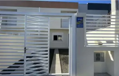 Casa em condomínio fechado com 2 quartos à venda na rua maricas, --, fátima, canoas por r$ 399.000