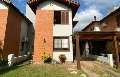 Casa em condomínio fechado com 3 quartos para alugar na rua dos jasmins, --, igara, canoas por r$ 4.000
