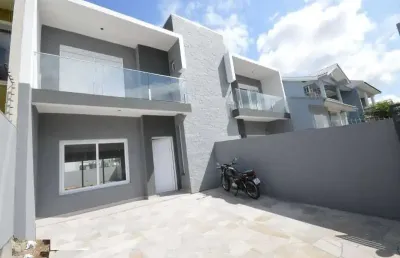 Casa com 3 quartos à venda na rua das bromélias, --, loteamento bela vista, canoas por r$ 848.500