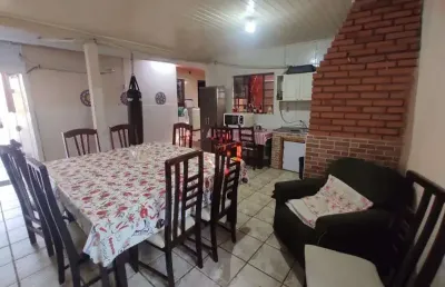 Casa em condomínio fechado com 3 quartos à venda na rua b, --, olaria, canoas por r$ 458.000