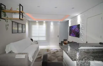 Casa em condomínio fechado com 2 quartos à venda na avenida obedy cândido vieira, --, central parque, cachoeirinha por r$ 390.000