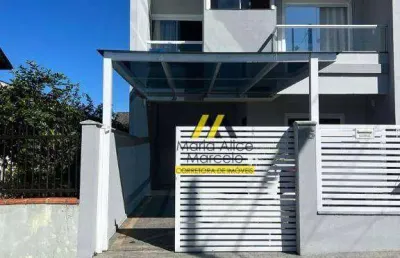 Sobrado geminado com 3 dormitórios à venda, 103 m² por r$ 549.000 - iririú - joinville/sc