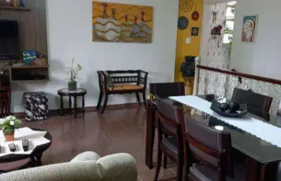 Casa com 4 dormitórios à venda, 148 m²- aparecida - santos/sp