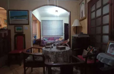 Sobrado com 4 dormitórios à venda, 347 m² por r$ 1.100.000,00 - vila matias - santos/sp