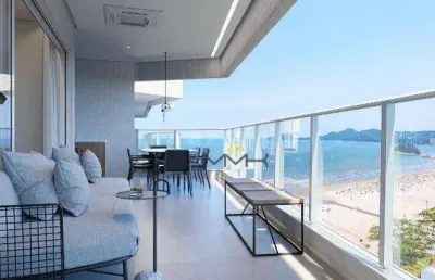 Apartamento com 3 dormitórios à venda, 224 m² - josé menino - santos/sp