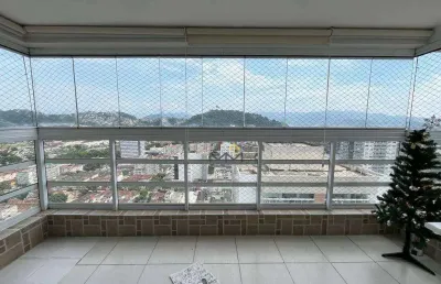 Apartamento com 3 dormitórios à venda, 96 m² - vila belmiro - santos/sp