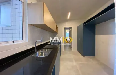 Apartamento com 3 dormitórios, 127 m² - venda por r$ 1.350.000,00 ou aluguel por r$ 9.374,00/mês - gonzaga - santos/sp