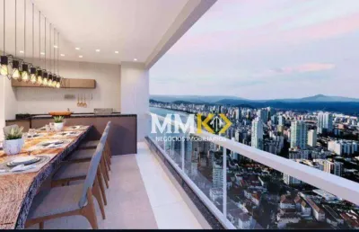 Apartamento com 4 dormitórios à venda, 291 m² na ponta da praia - santos/sp