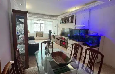 Apartamento com 3 dormitórios à venda, 124 m² na ponta da praia - santos/sp - porteira fechada!