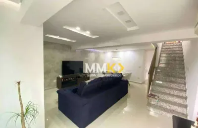 Casa com 4 dormitórios à venda por r$ 1.390.000,00 - aparecida - santos/sp