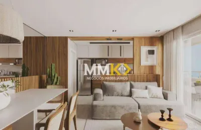 Apartamento com 2 dormitórios à venda, 59 m² por r$ 535.000,00 - marapé - santos/sp