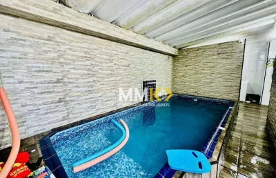 Casa com 3 dormitórios à venda, 166 m² por r$ 1.808.000,00 - boqueirão - santos/sp
