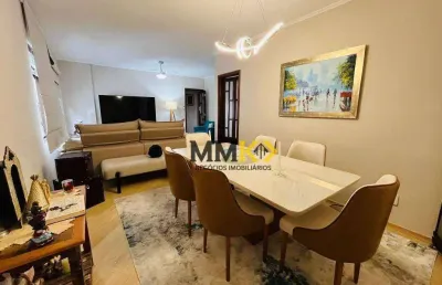 Apartamento impecável há duas quadras da praia na pompéia