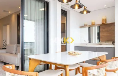 Apartamento com 2 dormitórios à venda, 82 m² no aparecida - santos/sp