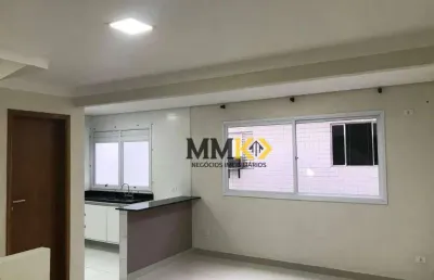 Village à venda, 100 m² por r$ 521.000,00 - macuco - santos/sp