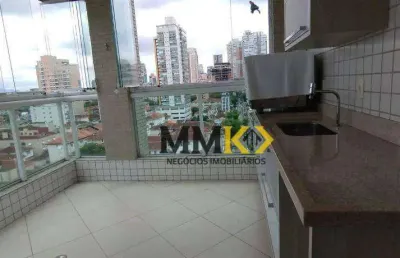 Apartamento com 3 dormitórios à venda, 123 m² por r$ 1.191.500,00 - pompéia - santos/sp