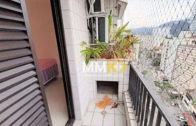 Cobertura com 3 dormitórios à venda, 300 m² no josé menino - santos/sp