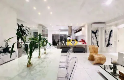 Apartamento garden de luxo, 3 dorms, 2 suítes, com peças assinadas e projetado por arquiteto