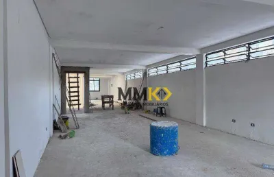 Galpão comercial com 140m na ponta da praia há poucos passos da praia