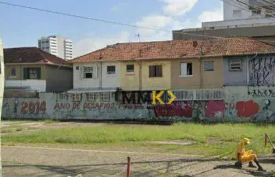Terreno comercial à venda na Vila Mathias, Santos 