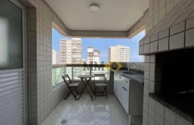 Apartamento com 1 dormitório à venda, 60 m² por r$ 395.000,00 - aviação - praia grande/sp