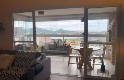 Apartamento com 3 dormitórios à venda, 111 m² na ponta da praia - santos/sp