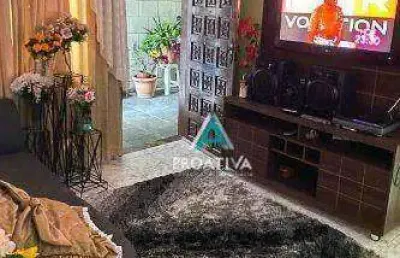 Casa com 2 dormitórios à venda, 150 m² - vila valparaíso - santo andré/sp