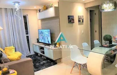 Apartamento com 3 dormitórios à venda, 60 m² por r$ 440.000,05 - parque erasmo assunção - santo andré/sp