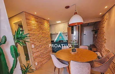 Apartamento à venda, 110 m² por r$ 630.000,05 - santa maria - santo andré/sp