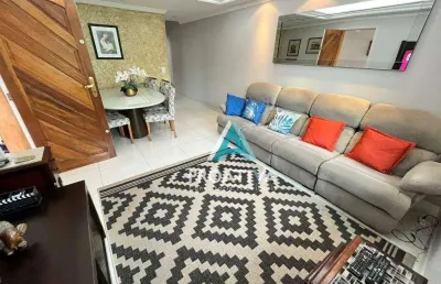 Sobrado com 3 dormitórios à venda, 239 m² - vila alpina - santo andré/sp
