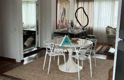 Apartamento com 3 dormitórios à venda, 125 m² - jardim - santo andré/sp