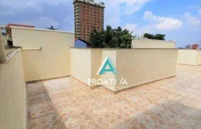 Cobertura com 2 dormitórios à venda, 84 m²  - parque das nações - santo andré/sp