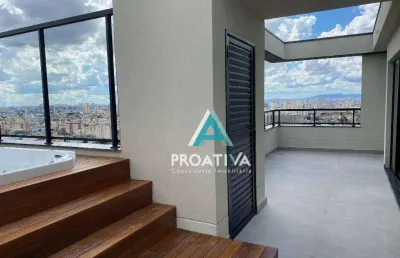 Cobertura com 3 dormitórios à venda, 323 m² por r$ - campestre - santo andré/sp