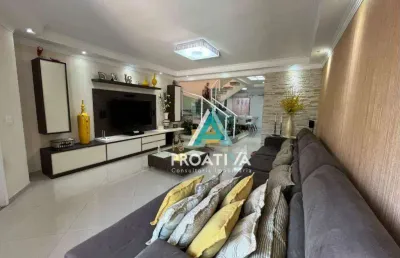 Sobrado à venda, 298 m² por r$ 1.780.000,09 - vila assunção - santo andré/sp