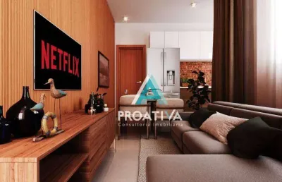 Cobertura com 2 dormitórios à venda, 93 m² por r$ 567.000,00 - campestre - santo andré/sp