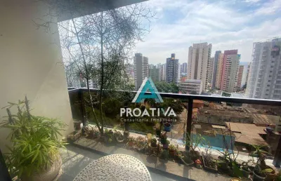 Apartamento com 3 dormitórios à venda, 157 m² - vila bastos - santo andré/sp