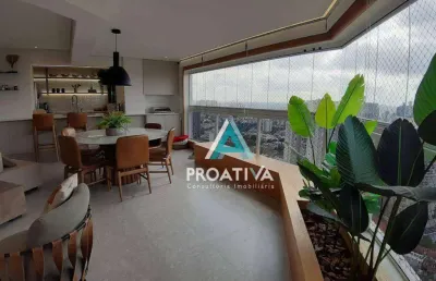 Apartamento à venda, 160 m² por r$ 2.200.000,00 - vila guiomar - santo andré/sp