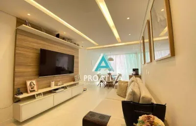 Cobertura com 3 dormitórios à venda, 224 m² - jardim bela vista - santo andré/sp