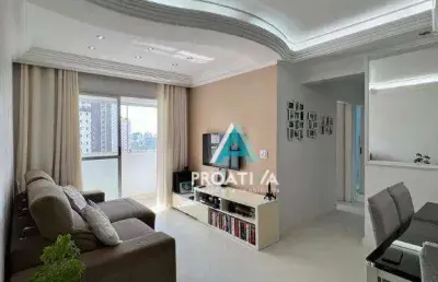 Apartamento com 3 dormitórios à venda, 89 m² por r$ 580.000,00 - vila gilda - santo andré/sp