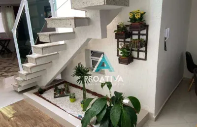 Sobrado com 4 dormitórios à venda, 190 m² por r$ 1.399.000,00 - vila alpina - santo andré/sp
