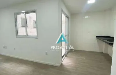 Apartamento com 2 dormitórios à venda, 44 m² por r$ 370.000,07 - parque das nações - santo andré/sp