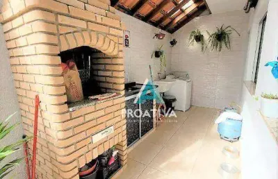 Sobrado à venda, 108 m² por r$ 690.000,00 - vila alzira - santo andré/sp