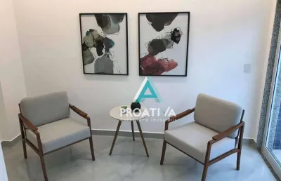 Apartamento com 3 dormitórios à venda, 86 m² - vila alzira - santo andré/sp