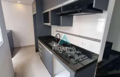 Cobertura com 2 dormitórios à venda, 88 m²  - jardim utinga - santo andré/sp