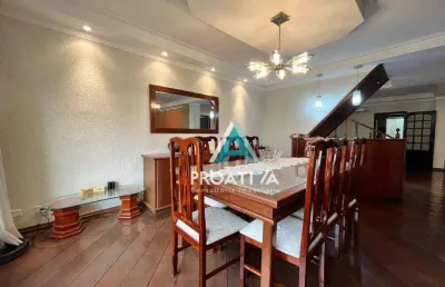 Sobrado com 4 dormitórios à venda, 332 m² - campestre - santo andré/sp