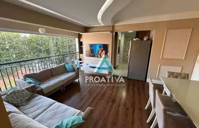 Apartamento à venda, 89 m² por r$ 999.900,00 - jardim - santo andré/sp