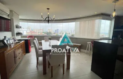 Apartamento com 3 dormitórios à venda, 126 m² por r$ 1.450.000,00 - vila gilda - santo andré/sp